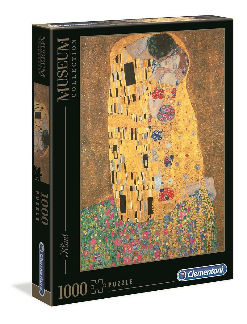 Puzzle 1000 museum klimt the kiss 31442
