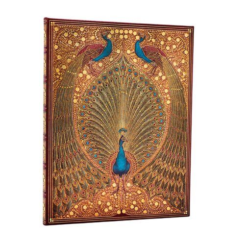 Notatnik w linie Paperblanks Hafiz's Peacocks Ultra