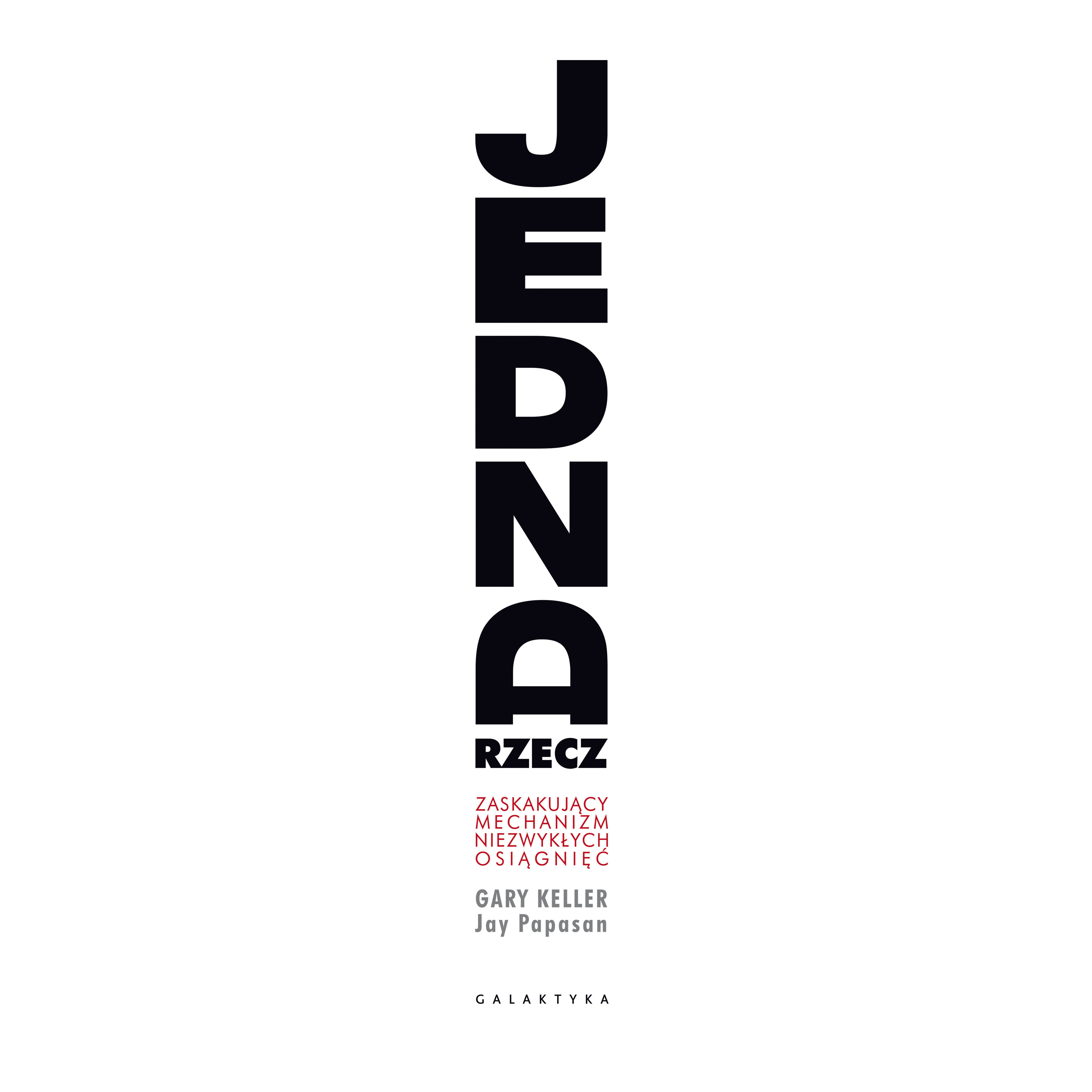 Jedna rzecz (audiobook MP3)