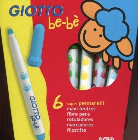 Giotto Bebe Flamastry 6 sztuk (466600 FIL)