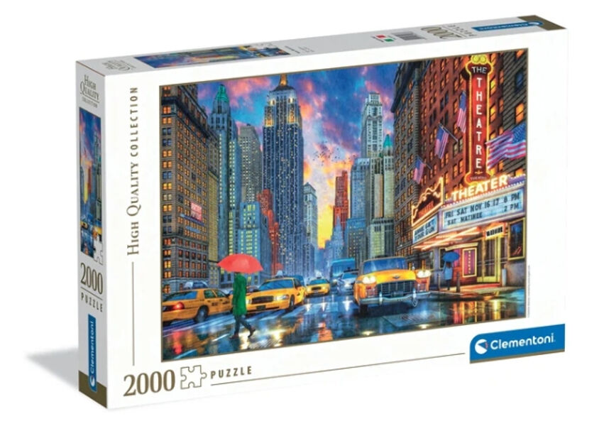 Puzzle 2000 Rainy Manhattan