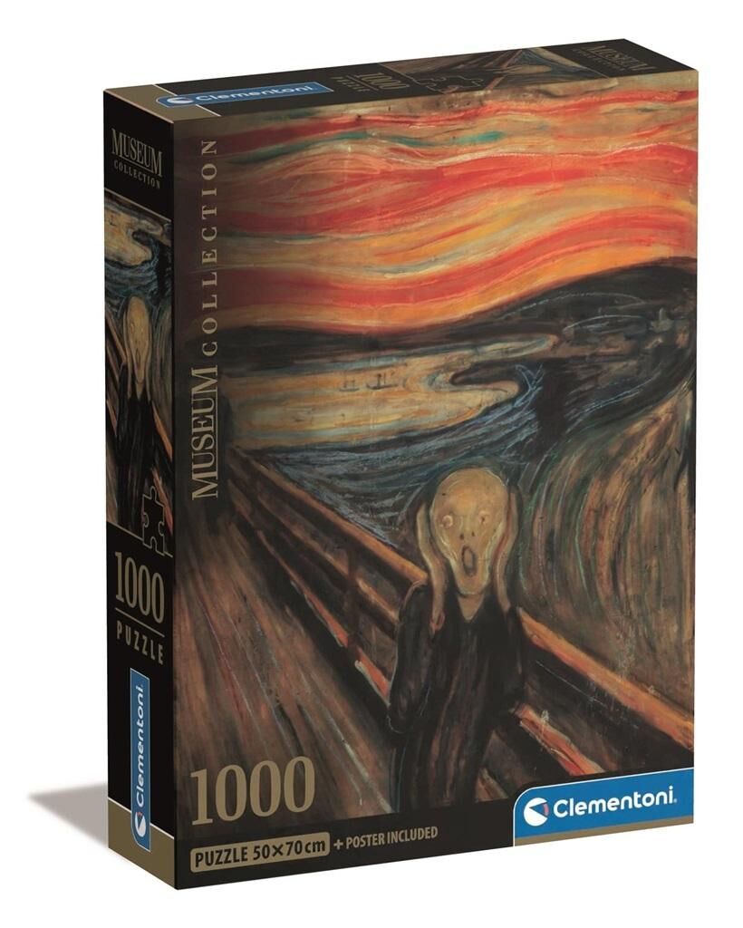 Puzzle 1000 Compact Museum L`Urlo Di Munch