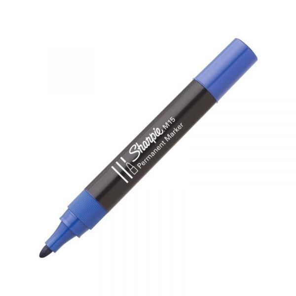 Marker Sharpie permanentny M15, 1.8 mm - Niebieski (SHP-0192625)