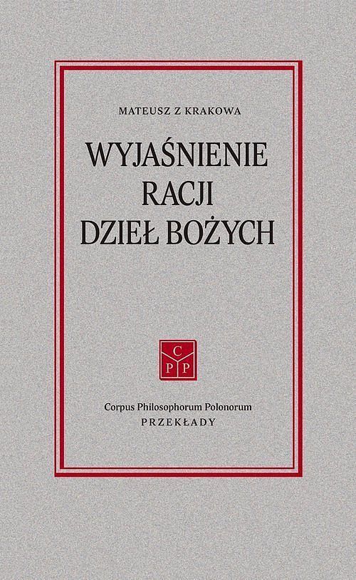Wyjaśnienie racji dzieł Bożych