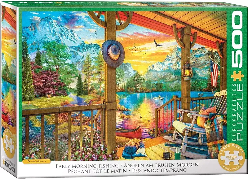 Puzzle 500 early morning fishing 6500-5884