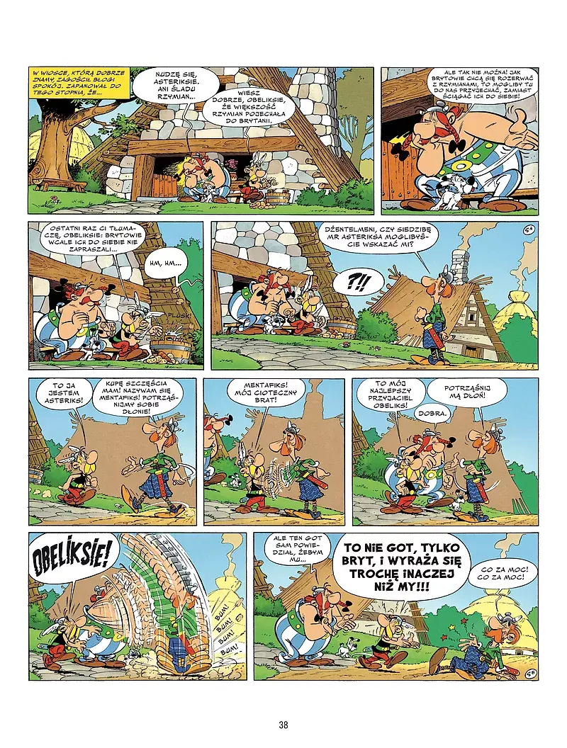 Asteriks - 08 - Asteriks u Brytów (twarda oprawa)