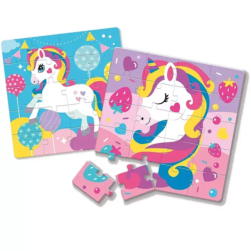 Puzzle magnetyczne Jednorożce