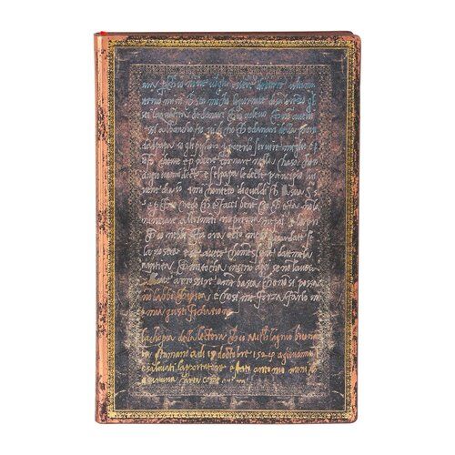 Notatnik w linie Paperblanks Michelangelo, Handwriting Mini Flexi