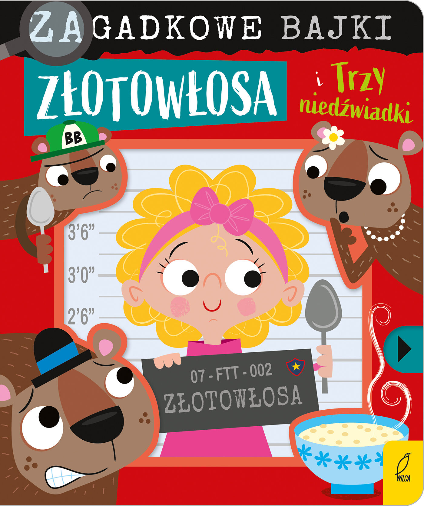 Zagadkowe bajki. Złotowłosa i trzy niedźwiadki