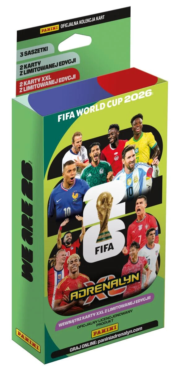 Fifa Word Cup 2026 Adrenalyn XL blister XXL