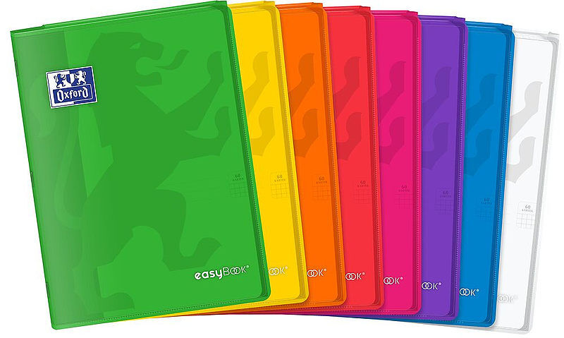 Zeszyt a5 60k kratka oxford pp easybook mix pakiet 8 szt