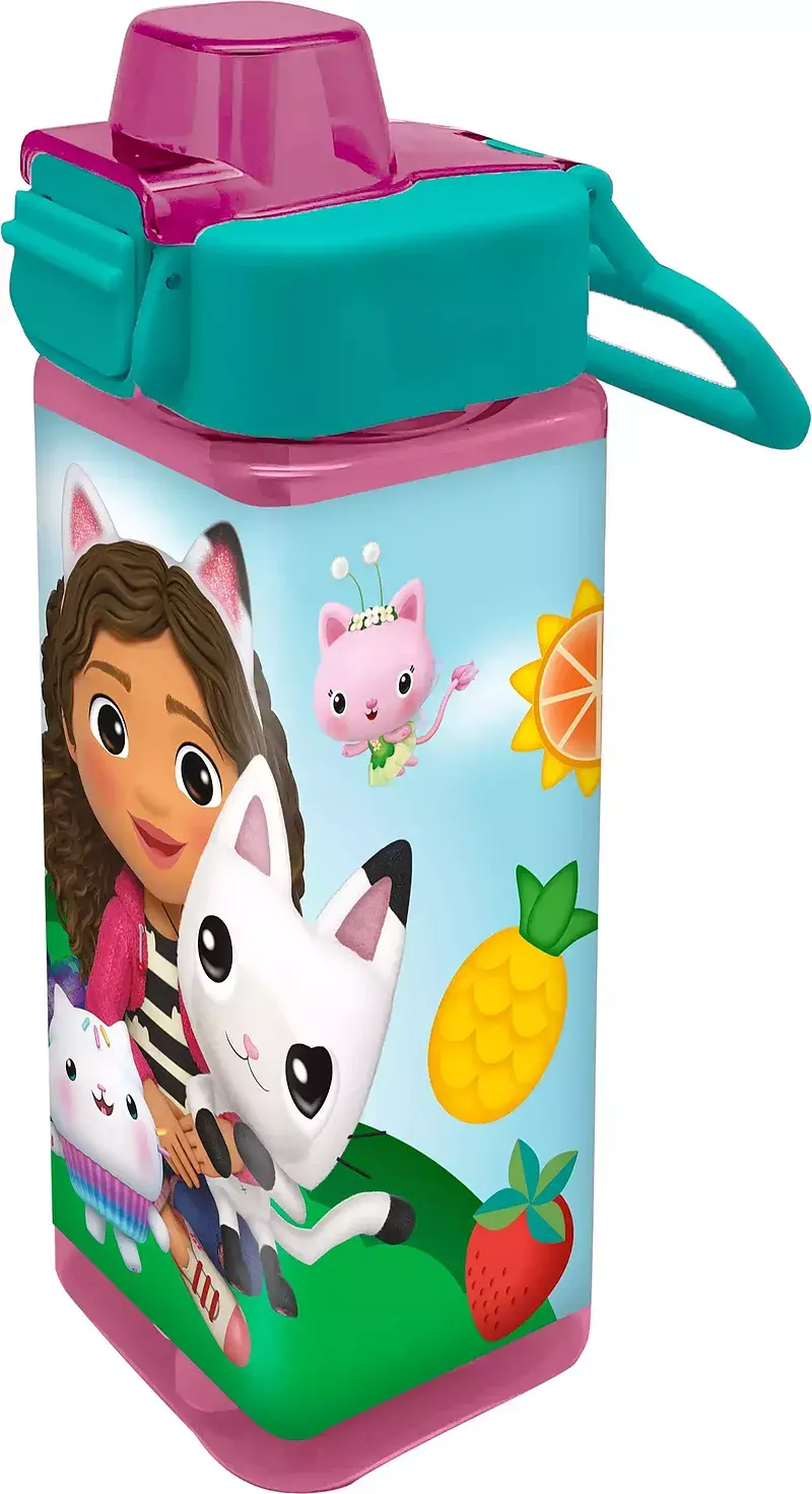 Bidon 500 ml pp kwadratowy gabby's dollhouse