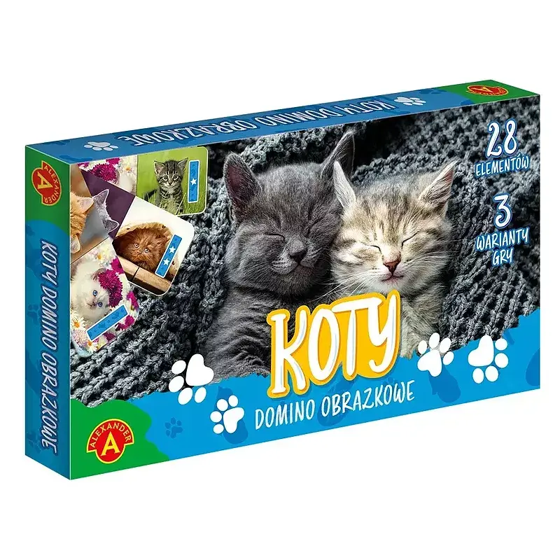 Domino Obrazkowe - Koty