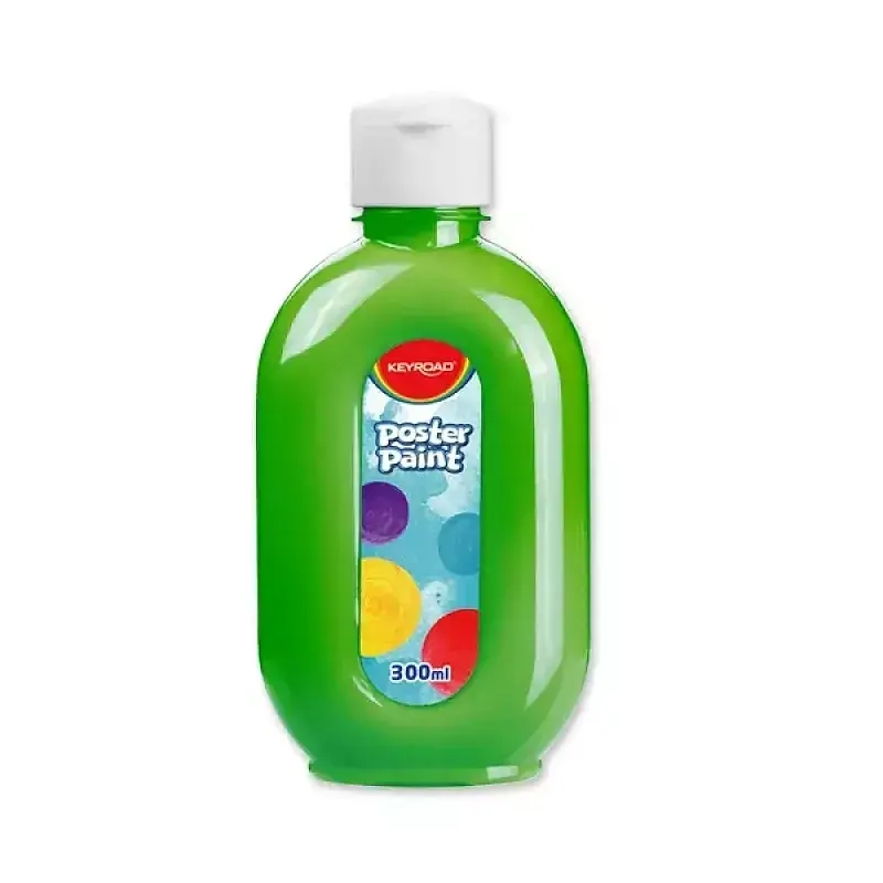 Farba plakatowa 300ml keyroad zielona