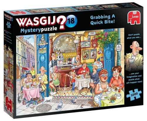 Puzzle 1000 Wasgij Mystery 18 Szybka przekąska
