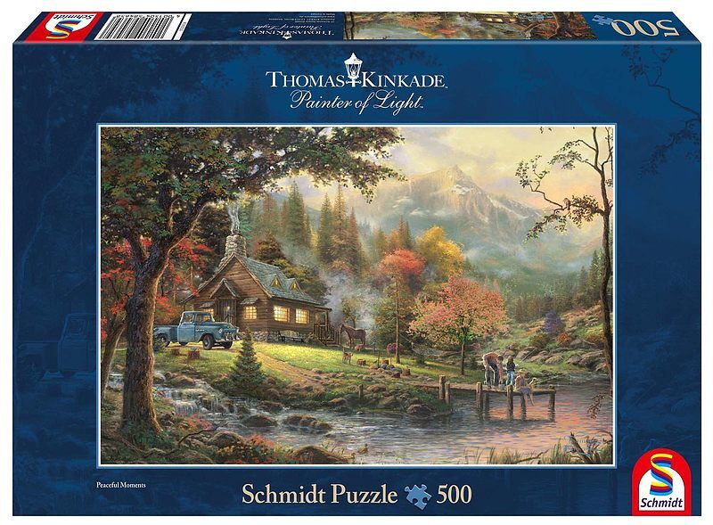 Puzzle 500 pq idylla nad jeziorem t. Kinkade 105076