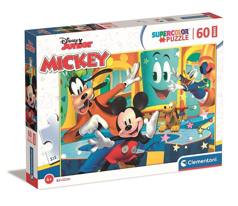 Puzzle 60 maxi super kolor mickey 26473