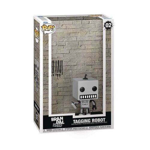 Figurka Banksy Tagging Robot