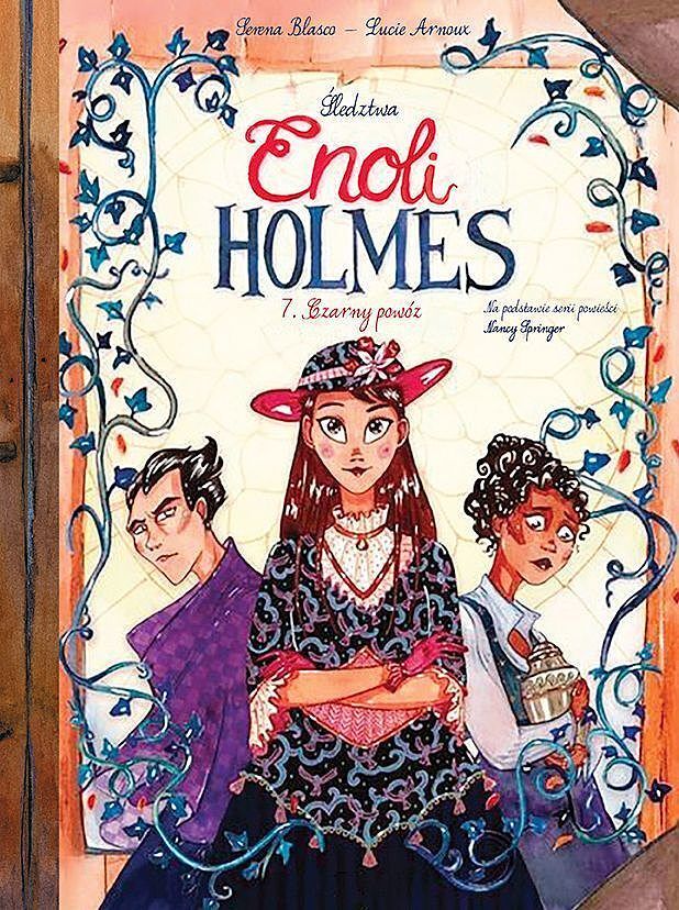 Śledztwa Enoli Holmes - 07 - Czarny powóz