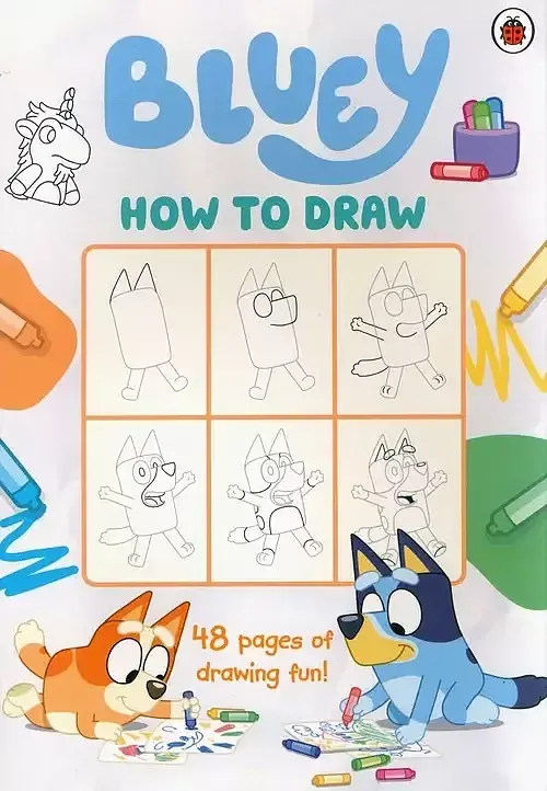 Bluey: How to Draw
