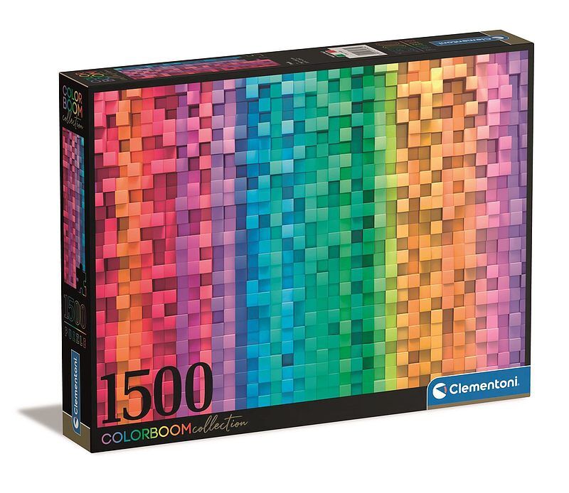 Puzzle 1500 color boom pixels 31689