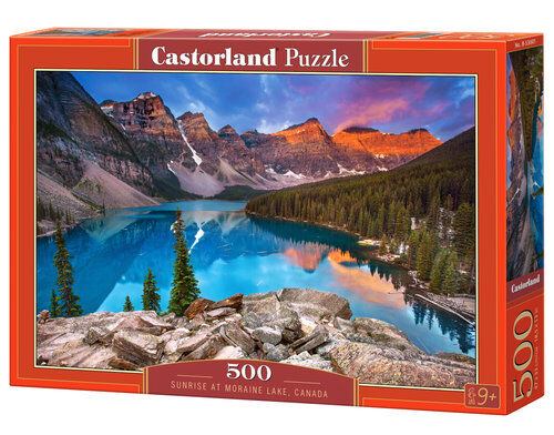 Puzzle Sunrise at Moraine Lake, Canada 500