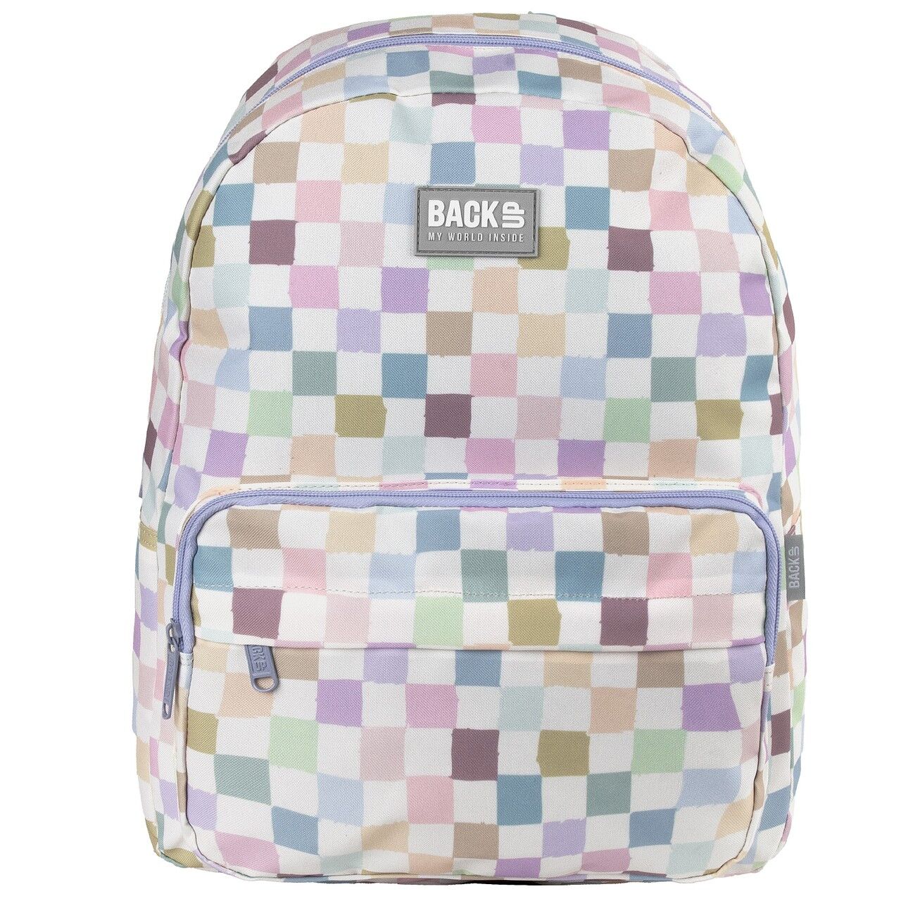 Plecak Backup Pastelowa Kratka PLB8C01
