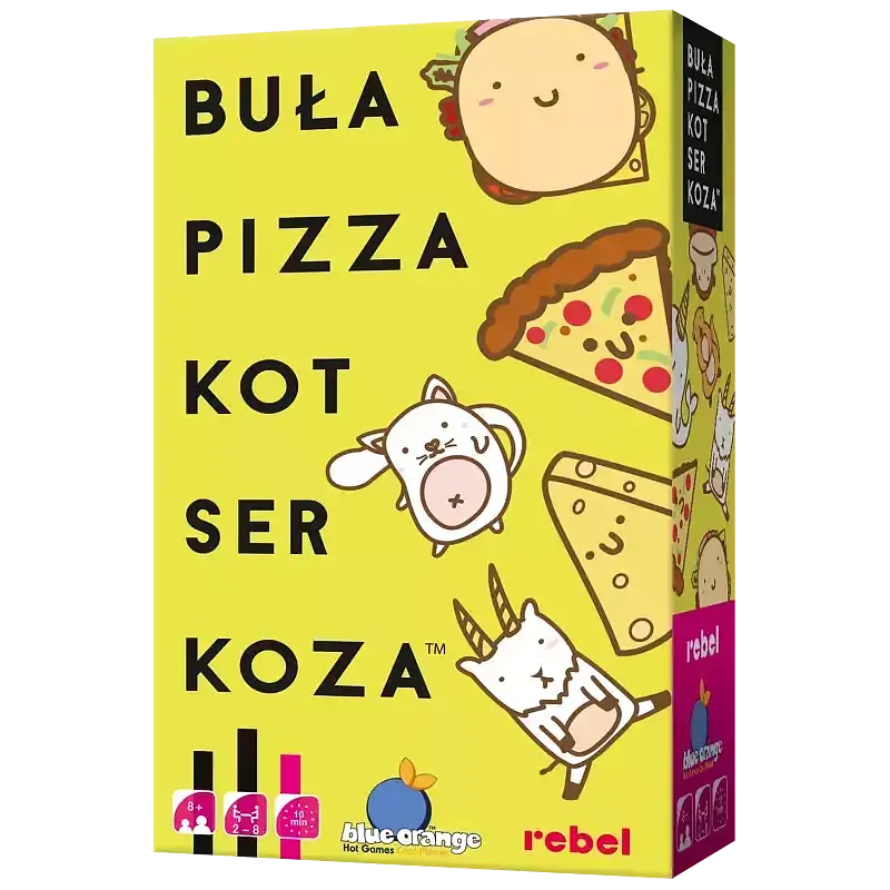 Buła Pizza Kot Ser Koza