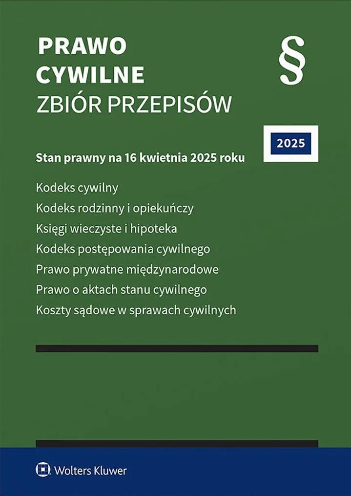 Prawo cywilne. Zbiór przepisów 2025