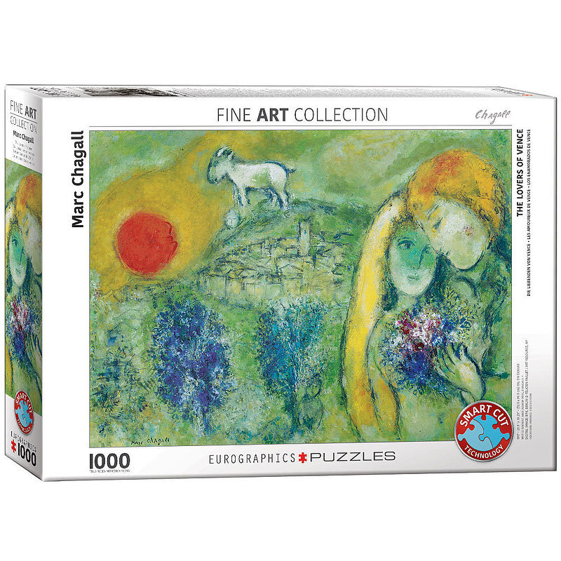 Puzzle 1000 the lovers of vence 6000-0848