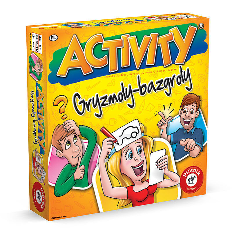 Gra activity bazgroły gryzmoły