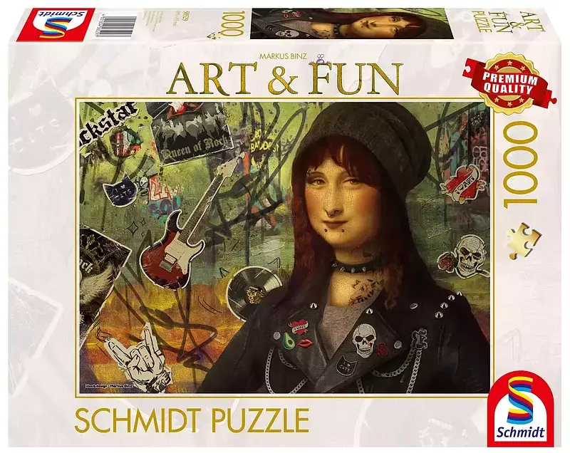 Puzzle 1000 pq mona lisa 2024 markus binz 112727