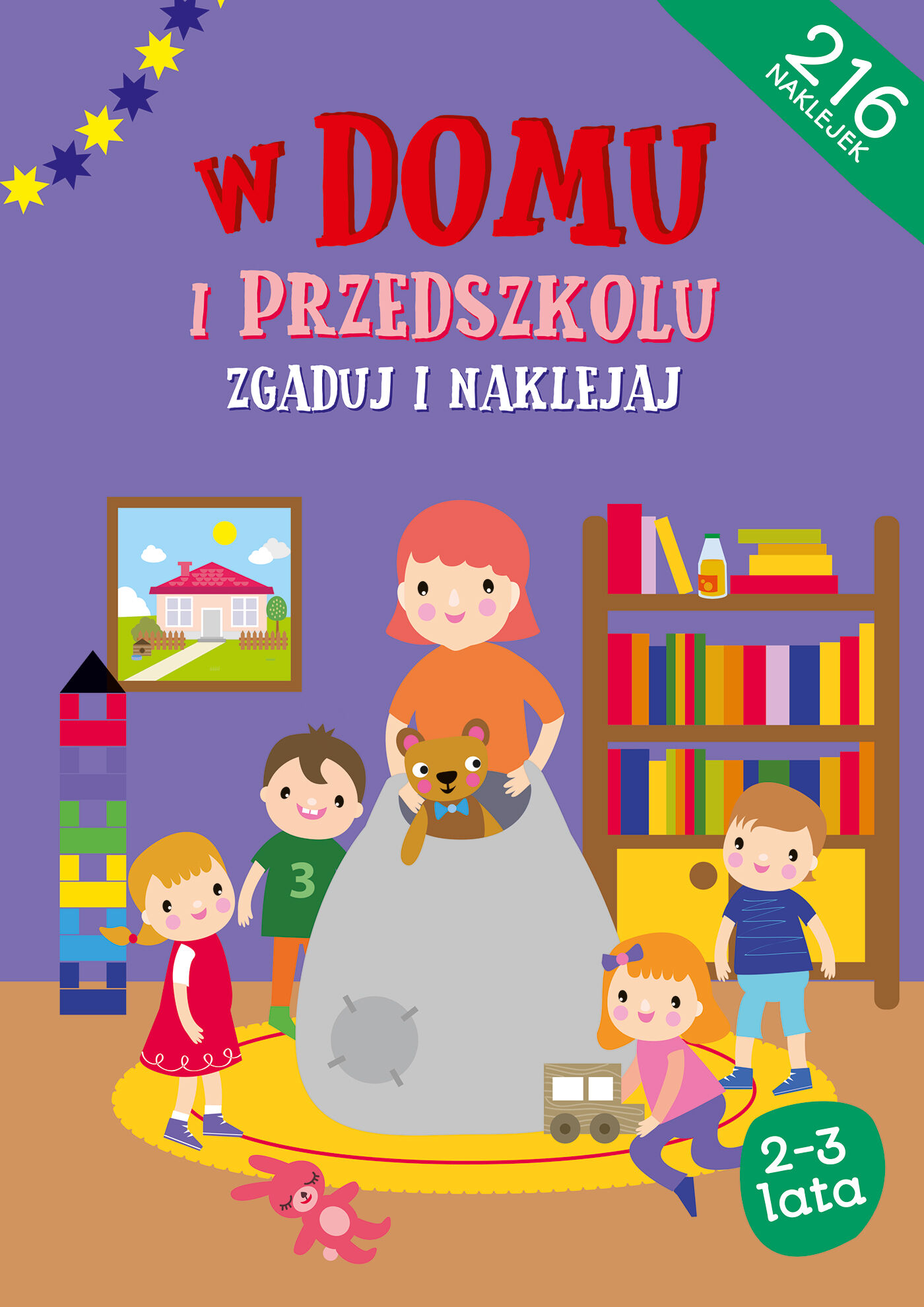 Zgaduj i naklejaj - W domu i w przedszkolu