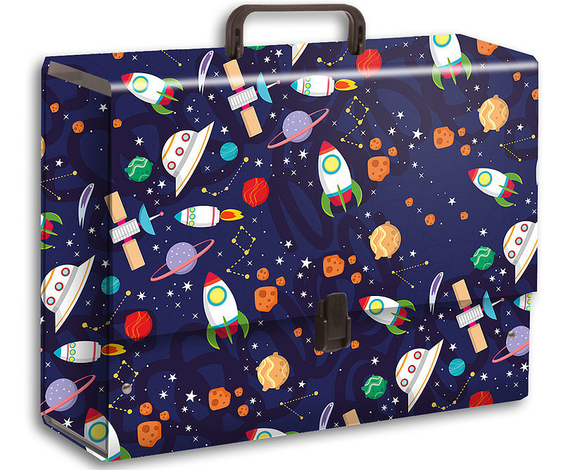 Teczka z rączką b4 jumbo penmate kosmos 2