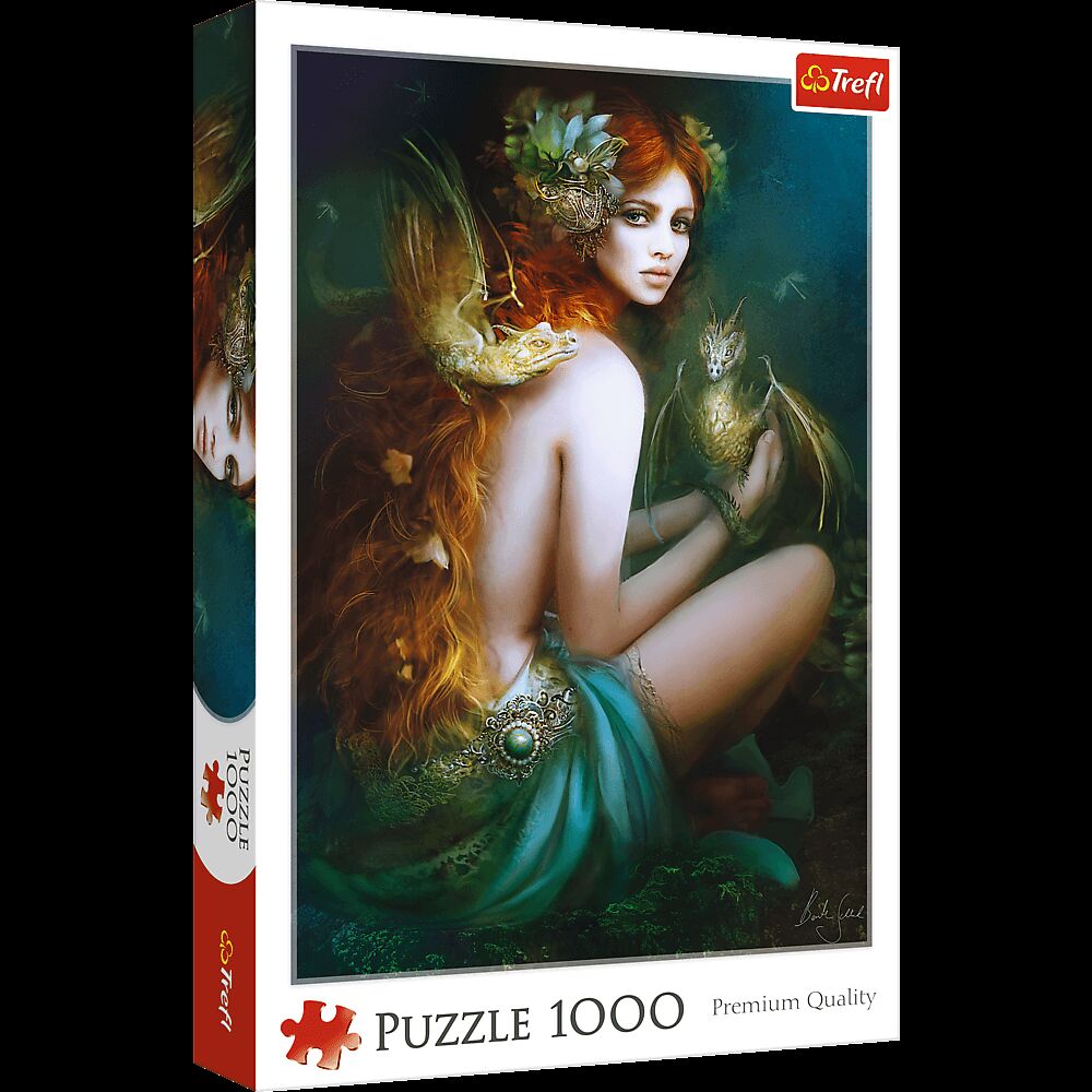 Puzzle 1000 Przyjaciółka smoków 10592
