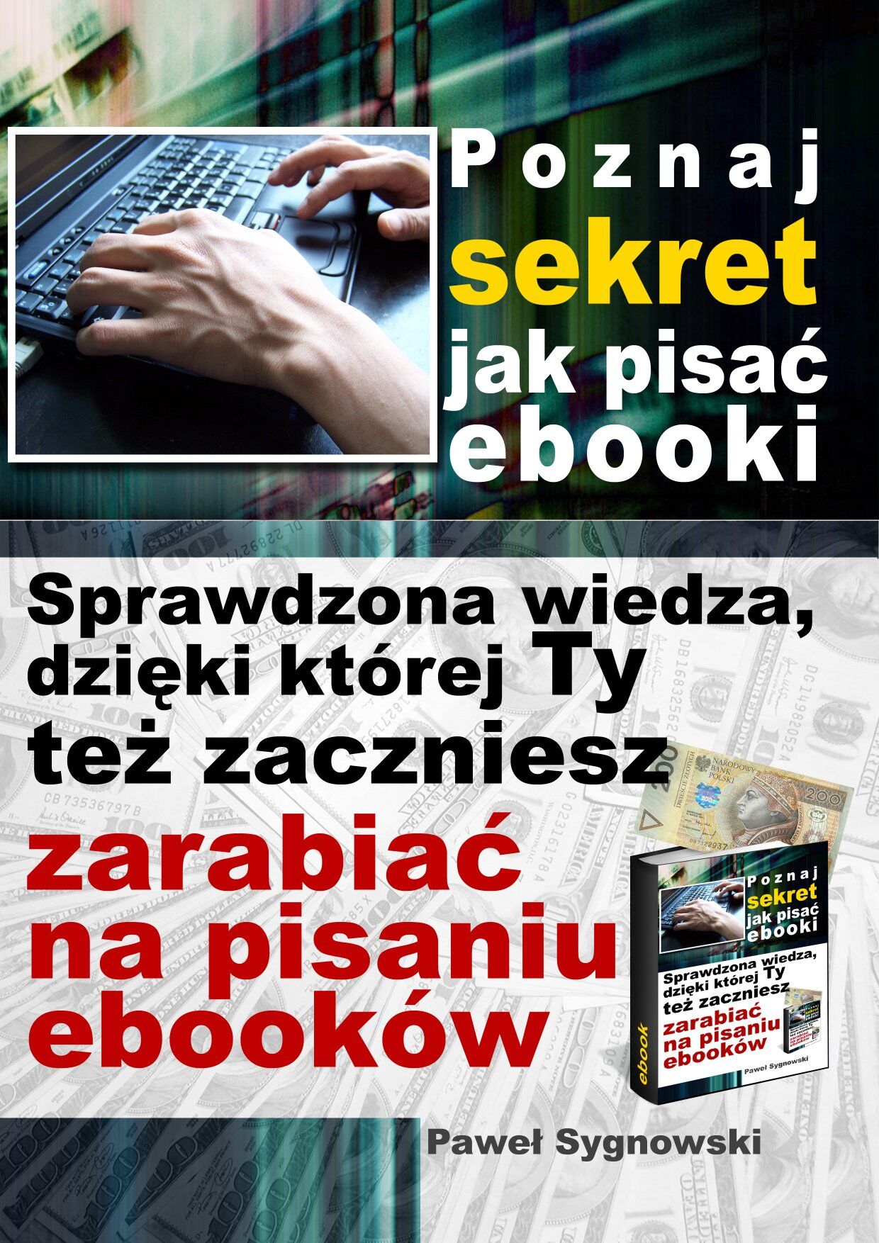 Poznaj sekret jak pisać ebooki (e-book)