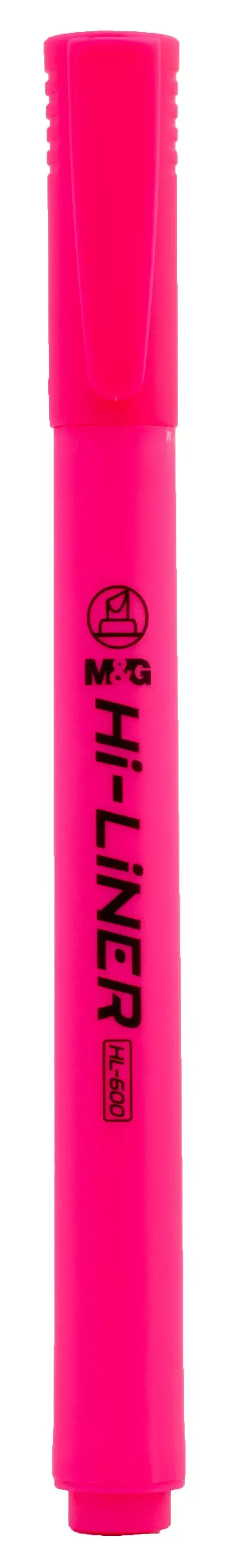 Zakreślacz hi-liner soft touch różowy paczka 12 szt