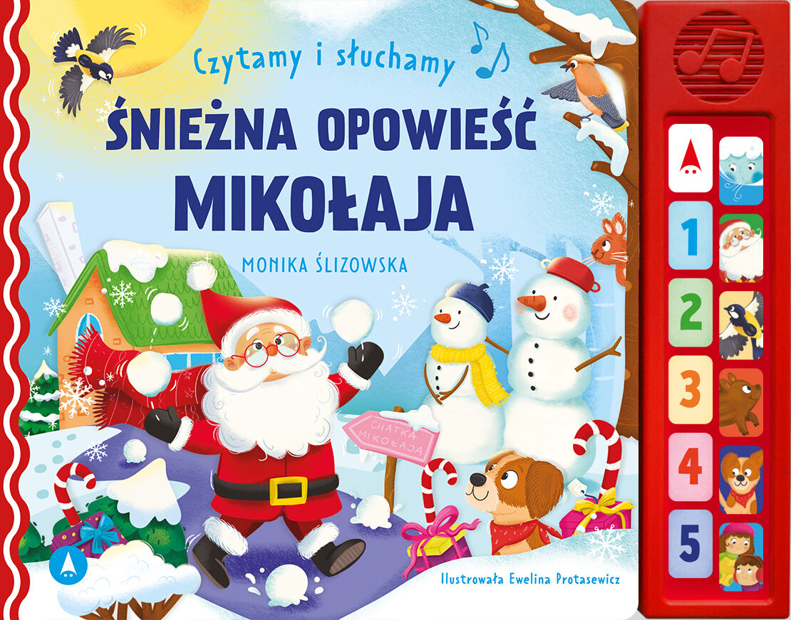 Śnieżna opowieść Mikołaja. Czytamy i słuchamy