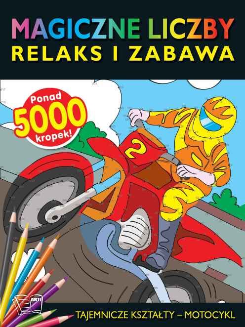 Motocykl tajemnicze kształty magiczne liczby