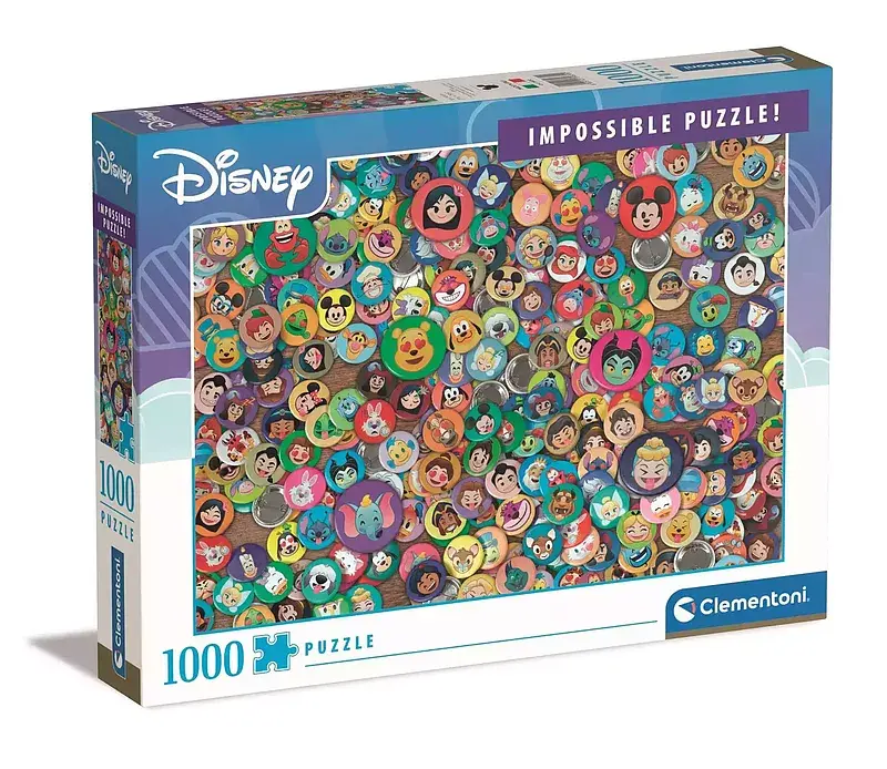 Puzzle 1000 impossible puzzle! disney classic 39830