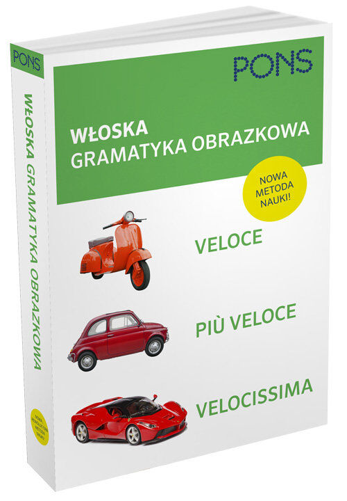 Gramatyka obrazkowa Włoska Poziom A1-B2 W.1 PONS