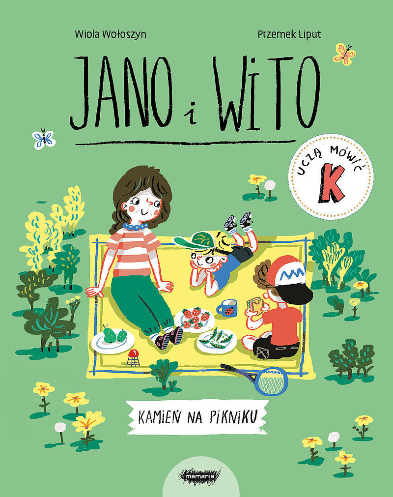Jano i Wito uczą mówić. Kamień na pikniku