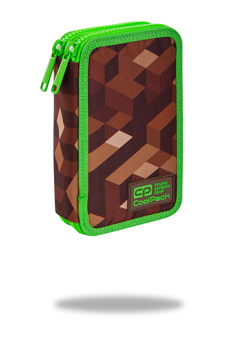 Piórnik coolpack dwukomorowy z wyposażeniem jumper 2 game
