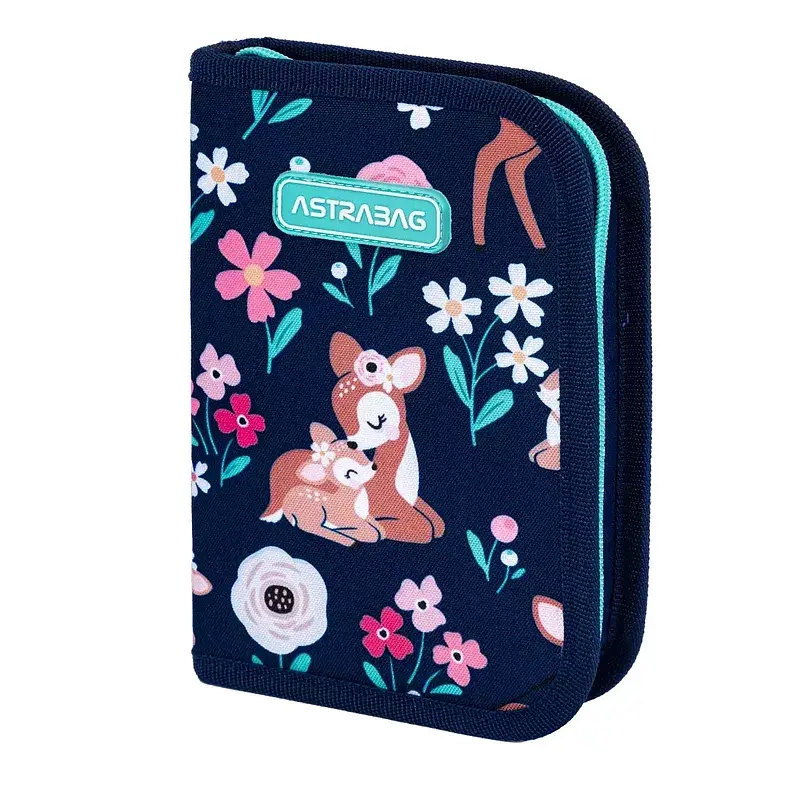 Piórnik 1-komorowy bez wyposażenia astrabag baby deer