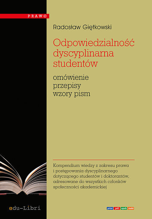 Odpowiedzialność dyscyplinarna studentów