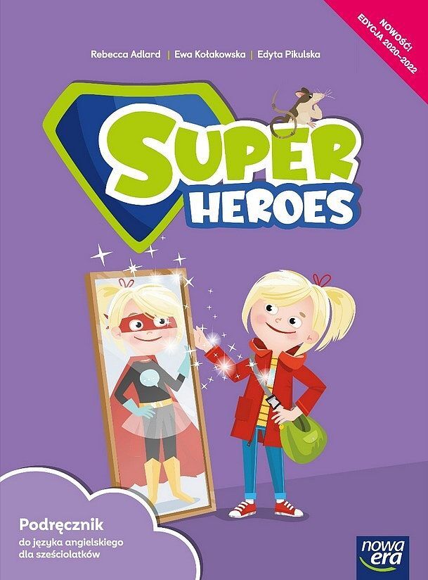 Język angielski super heroes podręcznik dla sześciolatków 70102