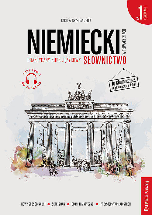 Niemiecki w tłumaczeniach. Słownictwo 1 (A1-B1) + MP3