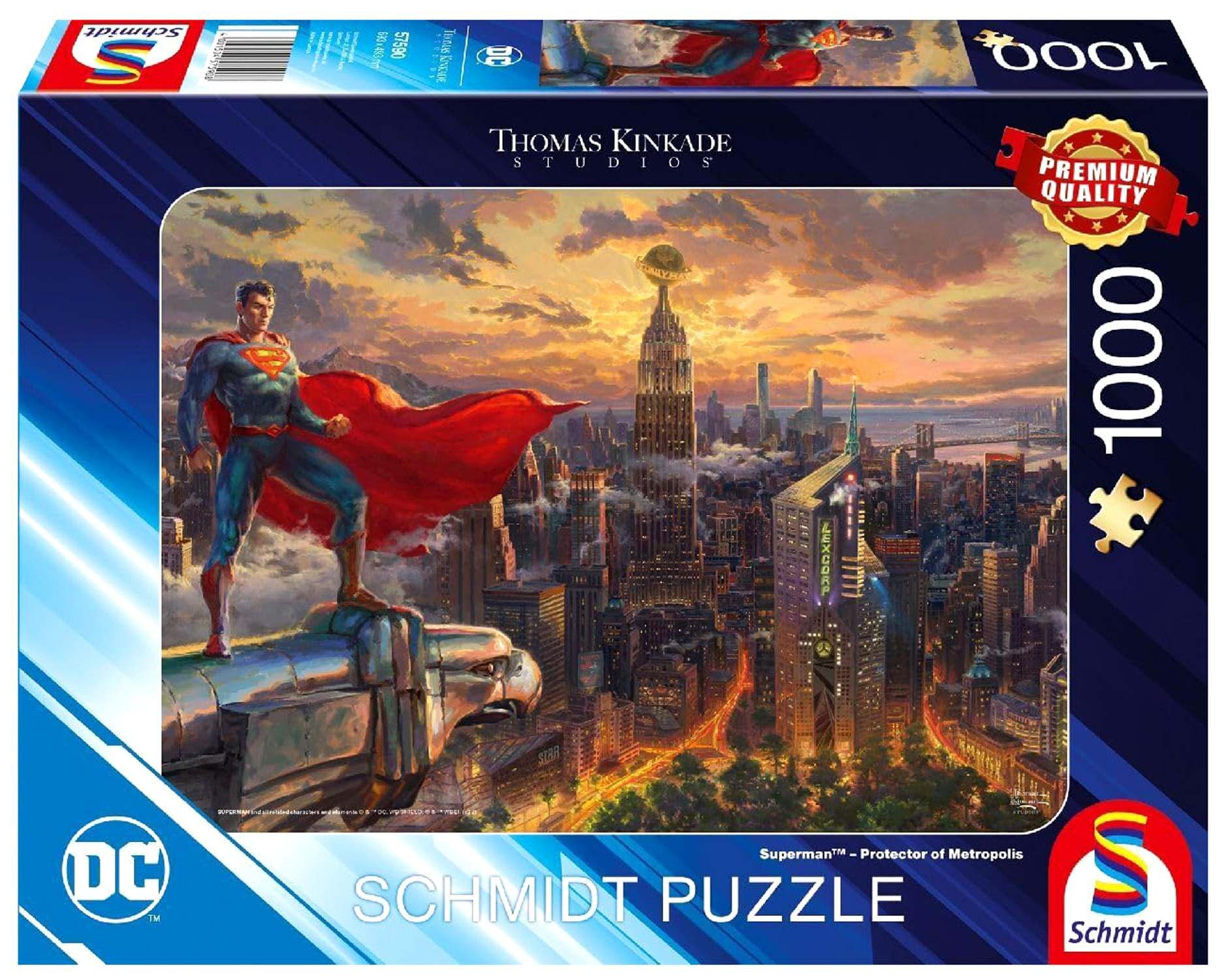 Puzzle 1000 PQ T.Kinkade Superman 113548