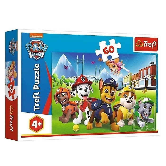 Puzzle 60 psi patrol na polanie viacom paw patrol 17375