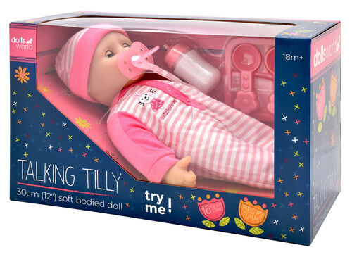 Dolls World Lalka Talking Tilly 30 cm